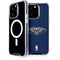 NBA New Orleans Pelicans Distressed iPhone 15 Pro MagSafe Case